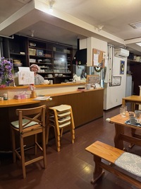 open restaurant kitchen with sole proprietor